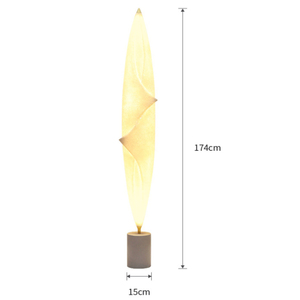 <span class=keywords><strong>Lampadaire</strong></span> Classique Style INS <span class=keywords><strong>pour</strong></span> Hôtels et Clubs, Décoration Intérieure Artistique, Modèle Lumineux, Lampe sur Pied Verticale en Forme de Voile - Product Image 3