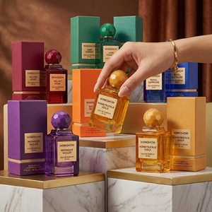 น้ำหอม OEM Gourmand Fruity สำหรับผู้หญิง กลิ่นพีชสุก ขนาด 50 มล. บอดี้สเปรย์โคโลญจน์ น้ำหอมดีไซเนอร์ - Product Image 2