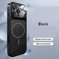 Étui de téléphone magnétique ultra-fin mat de luxe, accessoires de téléphone, coque de téléphone, coque de téléphone 17 air, converti en iPhone 17 Pro Max
