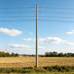 Poteaux métalliques de télécommunications pour projets en zone montagneuse, poteaux de distribution aérienne - Product Image 1