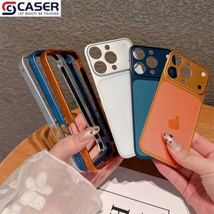 Alliage d'aluminium de haute qualité Ultra-mince nouveau design autocollant arrière et cadre applicable pour 13/14/15/16promax/pro se transforme en 17pm/pro - Product Image 4