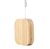 Kotak Penyimpanan Multifungsi Portabel Kabel Data Pengisian Cepat Ramah Lingkungan dari Bambu, Kayu, dan Jerami Gandum, Pengatur Charger Universal