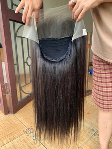 Perruque frontale 13x6 13x4 en dentelle HD, 3 paquets de cheveux humains vierges Remy 100% vietnamiens, longueur 8-30 pouces, poids 100g, fournisseur Cloudyhair - Product Image 5