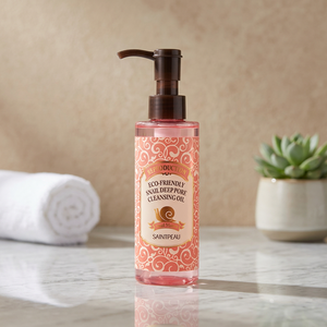 Saint Peau Eco-friendly Luxury Care Deep Pore cleaning oil for Face Hydrating Snail Use - Product Image 2
