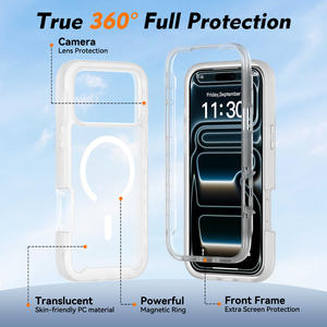 Funda Magnética Resistente de Doble Capa TPU+PC con Protección Completa 360° para iPhone 17 Pro y iPhone 17 Pro <span class=keywords><strong>Max</strong></span> - Product Image 2
