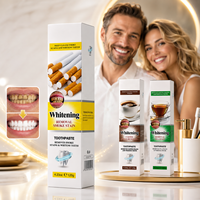 Dentifrice blanchissant 120g, éliminateur de taches, café, thé, fumée, mauvaise haleine, rafraîchisseur d'haleine, menthe, soins bucco-dentaires