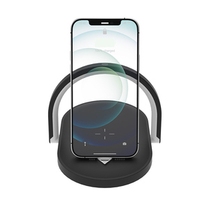 Cargador Inalámbrico Plegable de 15W Directo de Fábrica, Lámpara LED de Escritorio, Luz Nocturna, Cargador Inalámbrico de Carga Rápida, Soporte para Teléfono para <span class=keywords><strong>iPhone</strong></span> 13 - Product Image 4