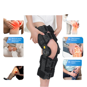<span class=keywords><strong>Rodillera</strong></span> con bisagras para la rodilla con soporte ajustable-Modelo o máxima comodidad - Product Image 4