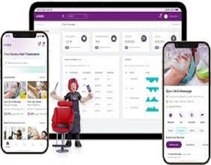 Mobile Booking App for Independent Barbers Book Balayage/Facial online Stock Internet Application <b>Development</b> - Product Image 2