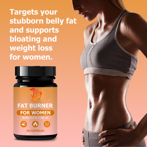 Factory Wholesale Naturally Fat Burner for Women Capsules with Caffeine Green Tea Extract Herbal Supplement Support Appetite Con - Product Image 2