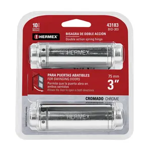 Master con 36 unità doppia azione cerniera 3 'acciaio al cromo, HERMEX - Product Image 3