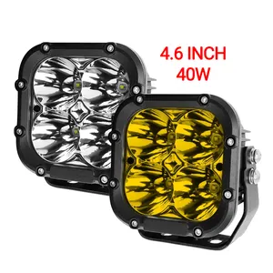 40W 5 pollici Cube Flex <span class=keywords><strong>Era</strong></span> fendinebbia ambra per Bronco Huilix fj cruiser - Product Image 1