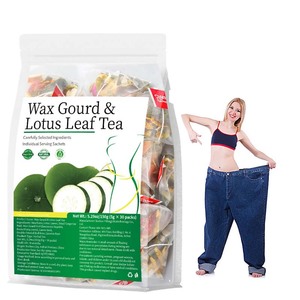 Kräutertee zur Gewichtsreduktion, Wintermelone, Lotusblatt-Kräutertee-Paket, Verdauungsförderndes Getränk, Flacher-Bauch-Tee, Gewichtsreduktions-Tee für Erwachsene - Product Image 1