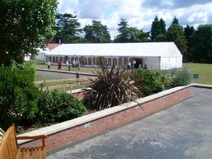 White Large Event Shelter Wind Snow Resistant <strong>a</strong> <strong>Frame</strong> <strong>Tent</strong> Thermal Insulation Commercial Marquee Giant Aluminum Alloy Event <strong>Tent</strong> - Product Image 2