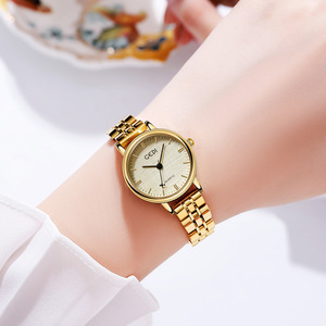 Montre pour femme étudiante, style avion de niche, haut de gamme, bracelet en acier exquis, montre à quartz, montre de mode Godiva - Product Image 4
