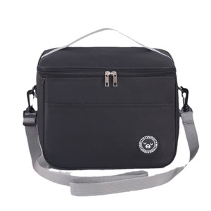 Sac à déjeuner isotherme de grande capacité avec bandoulière, sac à bento imperméable et épaissi pour étudiants, rangement pour voyages en plein air - Product Image 3