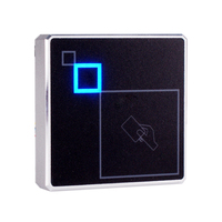 Lecteur de cartes RFID pour contrôle d'accès, compatible Wiegand26/34, prend en charge les cartes intelligentes ID/IC pour bureaux, appartements et portails.