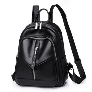 Mochila de Piel Sintética al por Mayor, Nueva Mochila de Moda para Exteriores, Personalizable, para Mujer - Product Image 1