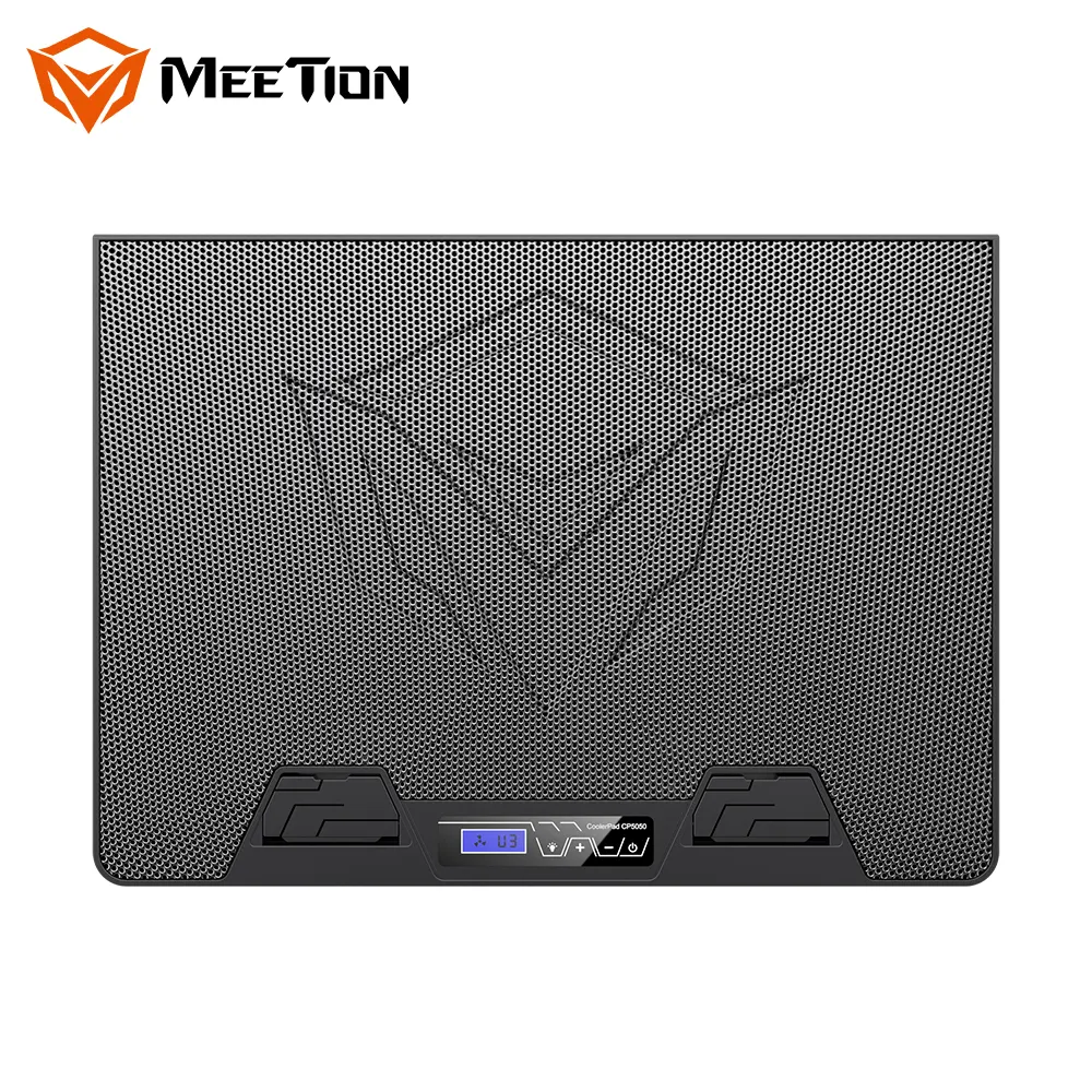 MeeTion CP5050 Adjustable 17 Notebook Macbook Pro 15 Stand Gaming Fan Rgb Laptop Cooling Pad For Laptop Cooler