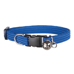 Collier pour chat en nylon violet avec clochette de sécurité détachable incluse - Product Image 4