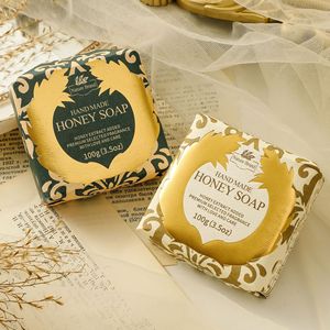 Savon au miel fait main en gros, cadeau <span class=keywords><strong>de</strong></span> vacances, souvenirs, mariage, savon nettoyant parfumé, éclaircissant pour la peau, savon au miel pour le visage - Product Image 2