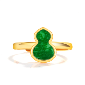 Natural Myanmar genuine jade <b>emerald</b> purple lotus-shaped <b>ring</b>, ice-grade jade, S925 <b>silver</b> setting, adjustable design - Product Image 2