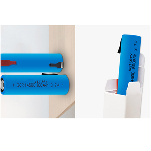 <span class=keywords><strong>14500</strong></span> batterie rechargeable 3.7v ICR Li-Ion AA lithium-ion cylindrique 400mAh-800mAh pour appareils électroniques et jouets domestiques - Product Image 2