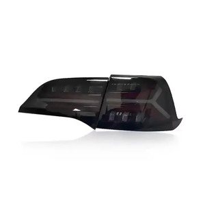 Par de luces traseras para Tesla Model 3 Model <span class=keywords><strong>Y</strong></span> 2017-2019, luces traseras de coche, lámparas de señal dinámica, luces de freno de parada - Product Image 6