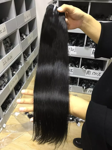 高品质8-30英寸生未加工束12a级超级双拉伸处女骨直发 - Product Image 3