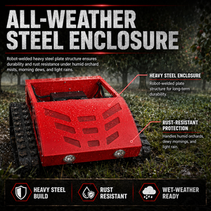Industrial Grade Radio Controlled <strong>Grass</strong> Cutter &amp; Mower with <strong>Grass</strong> Box <strong>for</strong> Orchard and Vineyard - Product Image 2
