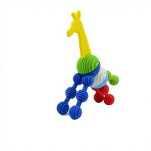 Figura de Jirafa de Safari Animal Divertido, Juguete Coleccionable de PVC/ABS, Regalo Educativo para Niños Mayores de 3 Años, Marca PLASTECH - Product Image 1