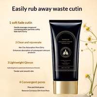 Crème exfoliante à l'acide hyaluronique pour hommes, hydratation rafraîchissante et lissante pour tous types de peau