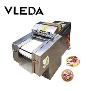 Maquinaria comercial <span class=keywords><strong>de</strong></span> procesamiento <span class=keywords><strong>de</strong></span> carne Máquina cortadora <span class=keywords><strong>de</strong></span> cubos picadora <span class=keywords><strong>de</strong></span> huesos <span class=keywords><strong>de</strong></span> pollo y pato refrigerada - Product Image 1