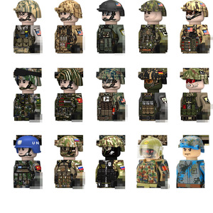 Bloques de Construcción de Soldados Militares, Fuerzas Especiales, Armas, Pistolas, Ladrón, Ejército Soviético, Ejército de EE. UU., Dispositivo de Visión Nocturna, Mini Ladrillos, Regalos - Product Image 2