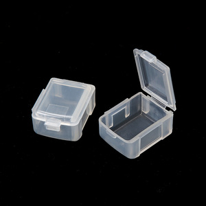 Detachable Half Transparent Nail Decoration <b>Storage</b> <b>Box</b> Diamond Painting Accessories Salon Manicure Organizer Container <b>Tool</b> - Product Image 3