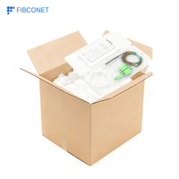 Connecteur optique 1X8, séparateur PLC à fibre optique 8 voies, réseaux 4G Wi-Fi 3G - Mini séparateur à fibre optique en cassette