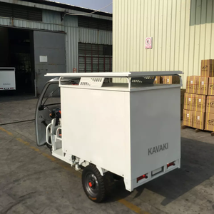 <span class=keywords><strong>2022</strong></span> panneaux solaires 3 roues <span class=keywords><strong>camion</strong></span> Cargo et Tricycle électrique Express nourriture Fruits et légumes frais Tricycle avec auvent - Product Image 4
