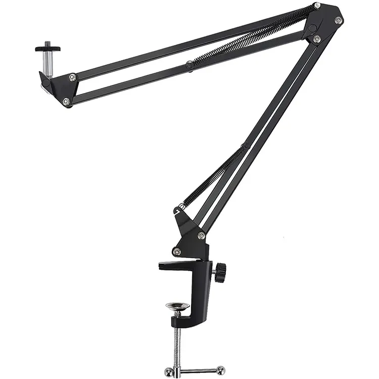 1/4 Chủ Đề Thể Thao Camara Đình Chỉ Boom Scissor Arm Thường Vụ Máy Ảnh Webcam Linh Hoạt Đứng Cho Logitech