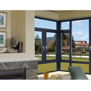 Cadre en verre <span class=keywords><strong>de</strong></span> Profil En Aluminium Véranda Fenêtres À Battants Et Portes Produit Conceptions D'ouverture - Product Image 6