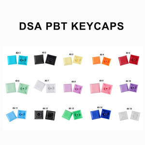 Personnalisation du profil <span class=keywords><strong>DSA</strong></span> des touches vierges épaisses pour clavier mécanique Keycap coloré - Product Image 2