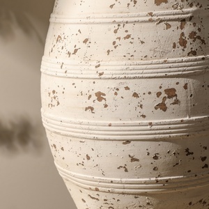 Vase décoratif <span class=keywords><strong>en</strong></span> <span class=keywords><strong>terre</strong></span> <span class=keywords><strong>cuite</strong></span> de style Wabi-sabi Flolenco pour fleurs séchées, décoration de table, de bureau, de salon, vases <span class=keywords><strong>en</strong></span> céramique - Product Image 3