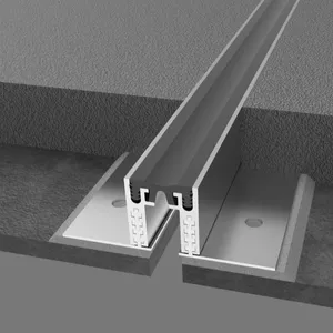 高品质装饰铝瓦过渡伸缩缝盖条运动接头型材支撑定制