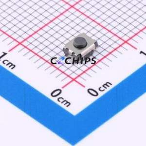 BX-TS-16-432T Tactile Switch SMD,3x4mm Switch Single Pole Single Throw Round Button 1.6N Vertical Mount - Product Image 1