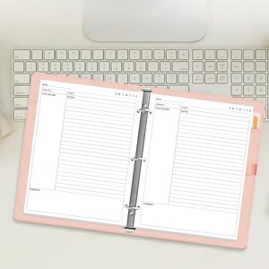 Papel de Notas <span class=keywords><strong>Cornell</strong></span> A4, Papel de Hojas Sueltas con 3 Orificios, 100 Hojas/200 Páginas, 100 g/m², Blanco, 8.5'' x 11'' - Product Image 6