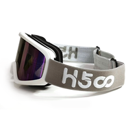 Meilleur prix, logo personnalisé, sangle cylindrique, double couche, anti-buée, lunettes de neige pour jeunes, lunettes de snowboard, masque de ski