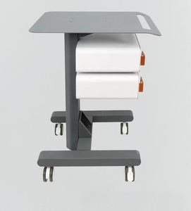 Beauty Instrument Trolley | Custom Dental Medical Mobile ShelfClassic Beauty Salon Trolley Cart Mobile 2-tier <b>Storage</b> <b>Drawer</b> Sal - Product Image 4