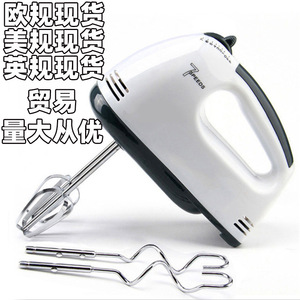 Handheld Electric Egg Beater 7 Speeds With Wire Whip For Baking Cream And Cake Mixing - Product Image 1