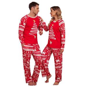Pyjamas du Nouvel An Tenues assorties pour la famille <span class=keywords><strong>Couple</strong></span> Pyjamas de Noël - Product Image 6