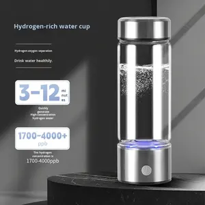 ขวดน้ำไฟฟ้าพร้อมเทคโนโลยี SPE PEM เครื่องกำเนิดน้ำไฮโดรเจนแบบพกพาถ้วยเย็นแบบชาร์จไฟได้ - Product Image 6