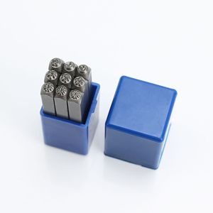Steel Stamp <b>Set</b> 3mm Sun Moon Star Pattern <b>Punches</b> For Metal Wood Leather Jewelry Tools - Product Image 3